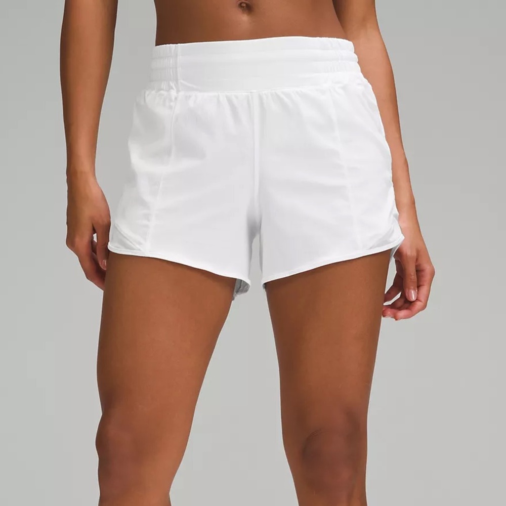 Hotty Hot High-Rise Lined Short 4" lulu lemon size 6